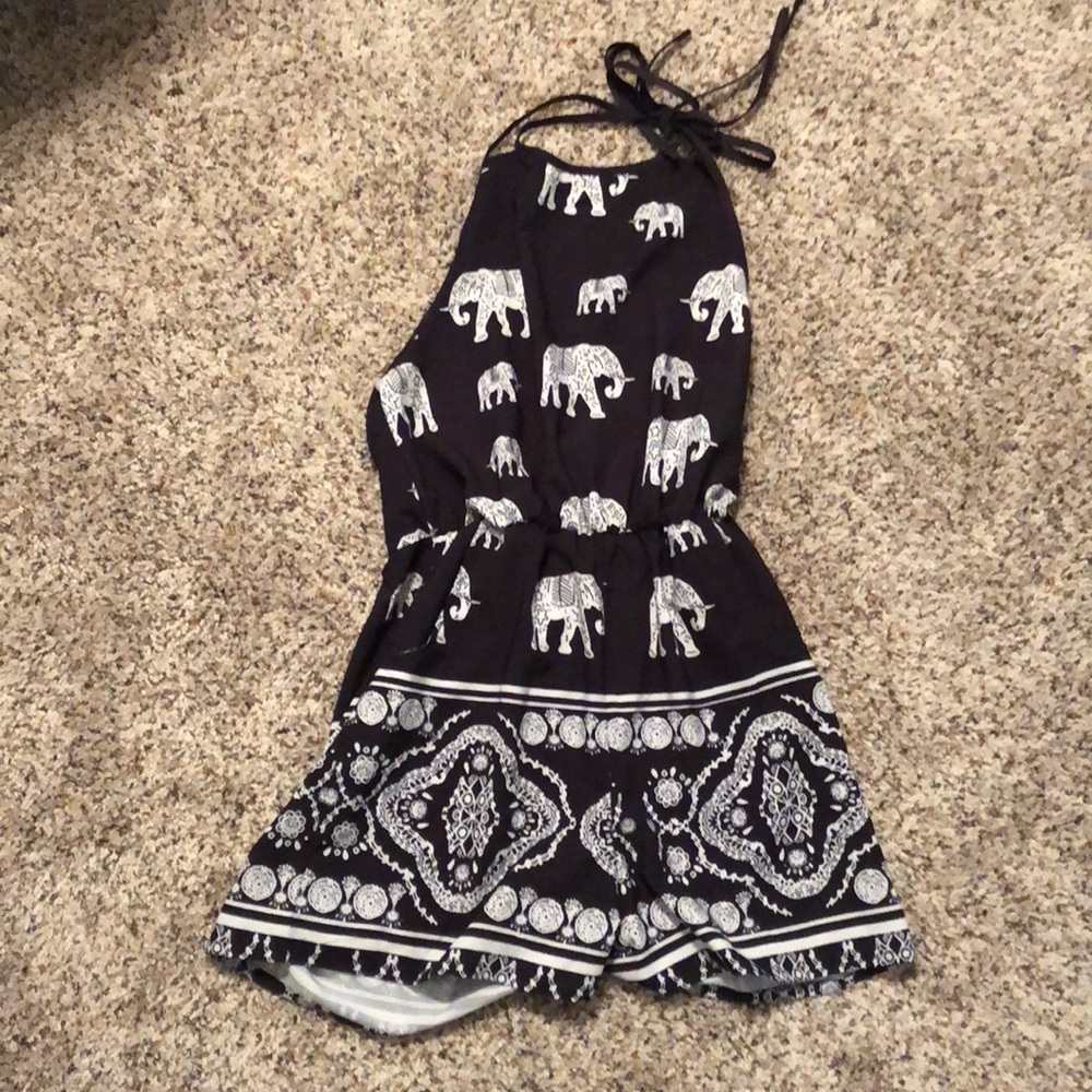 SHEIN Elephant Romper